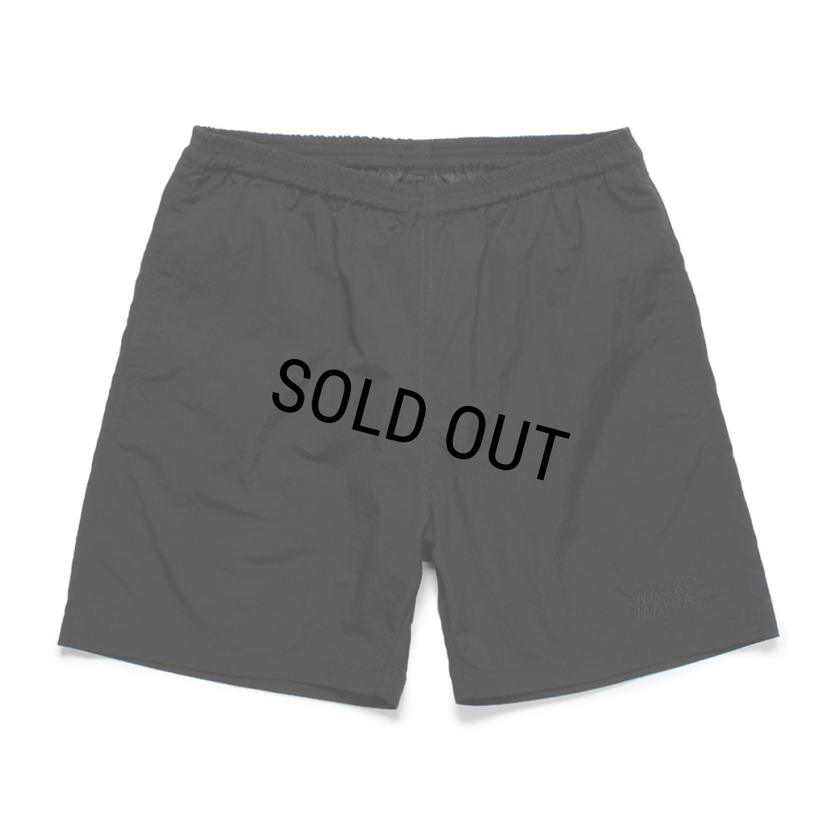 画像1: WACKO MARIA/BOARD SHORTS（BLACK）［ボードショーツ-25春夏］ (1)