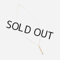 TIGHTBOOTH/ANGLE IRON NECKLACE（Gold Plated）［ネックレス-25春夏］