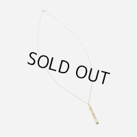TIGHTBOOTH/ANGLE IRON NECKLACE（Gold Plated）［ネックレス-25春夏］