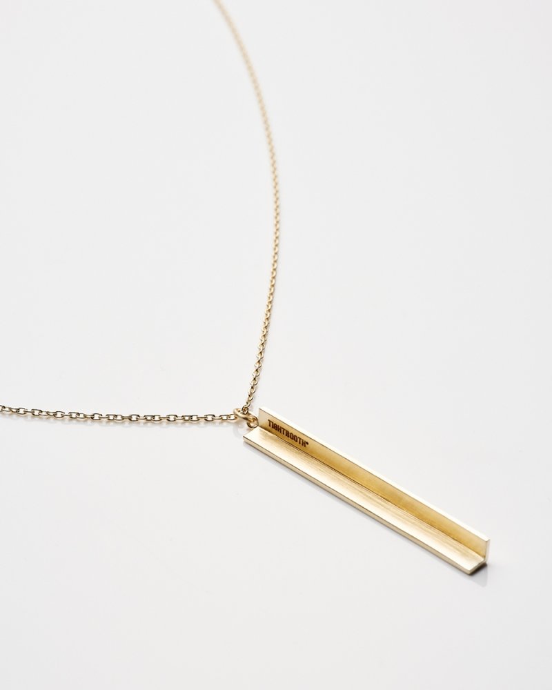画像2: TIGHTBOOTH/ANGLE IRON NECKLACE（Gold Plated）［ネックレス-25春夏］
