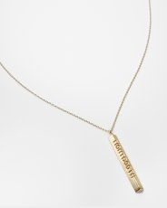 画像2: TIGHTBOOTH/ANGLE IRON NECKLACE（Gold Plated）［ネックレス-25春夏］ (2)