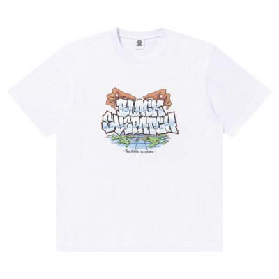 画像1: BlackEyePatch/WORLD IS YOURS TEE（WHITE）