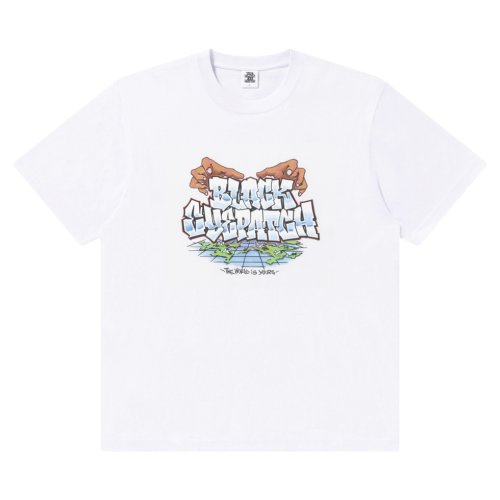 他の写真1: BlackEyePatch/WORLD IS YOURS TEE（WHITE）