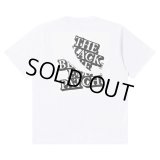 BlackEyePatch/TORN OG LABEL TEE（WHITE）