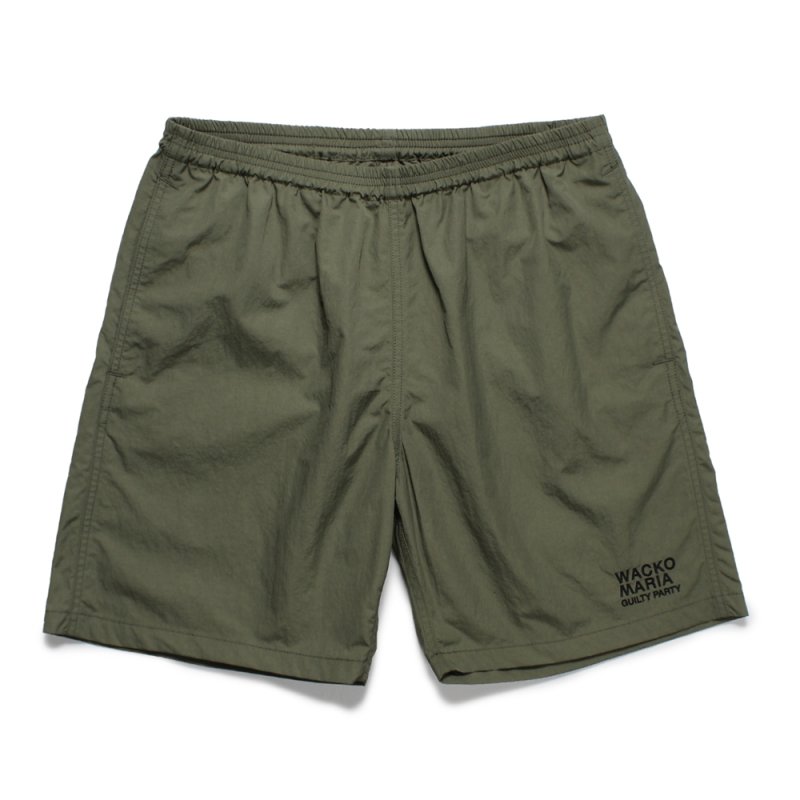 画像1: WACKO MARIA/BOARD SHORTS（KHAKI）［ボードショーツ-25春夏］