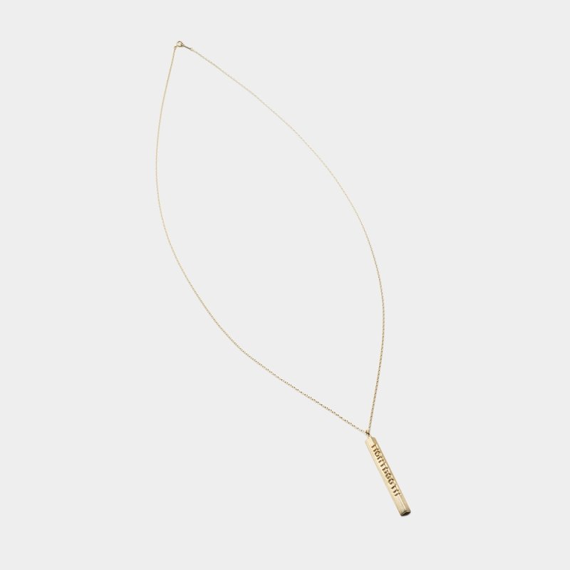 画像1: TIGHTBOOTH/ANGLE IRON NECKLACE（Gold Plated）［ネックレス-25春夏］