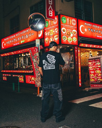 画像3: BlackEyePatch/TORN OG LABEL TEE（BLACK）