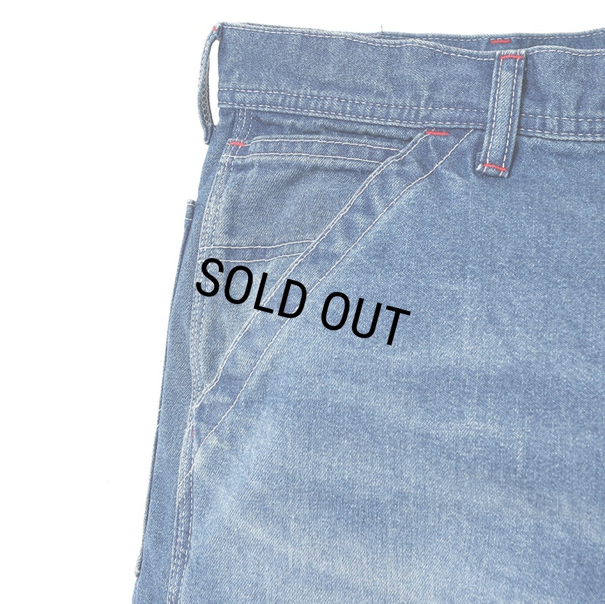 画像6: CHALLENGER/WASHED PAINTER PANTS（WASHED INDIGO）［ウォッシュドペインターパンツ-25秋冬］ (6)