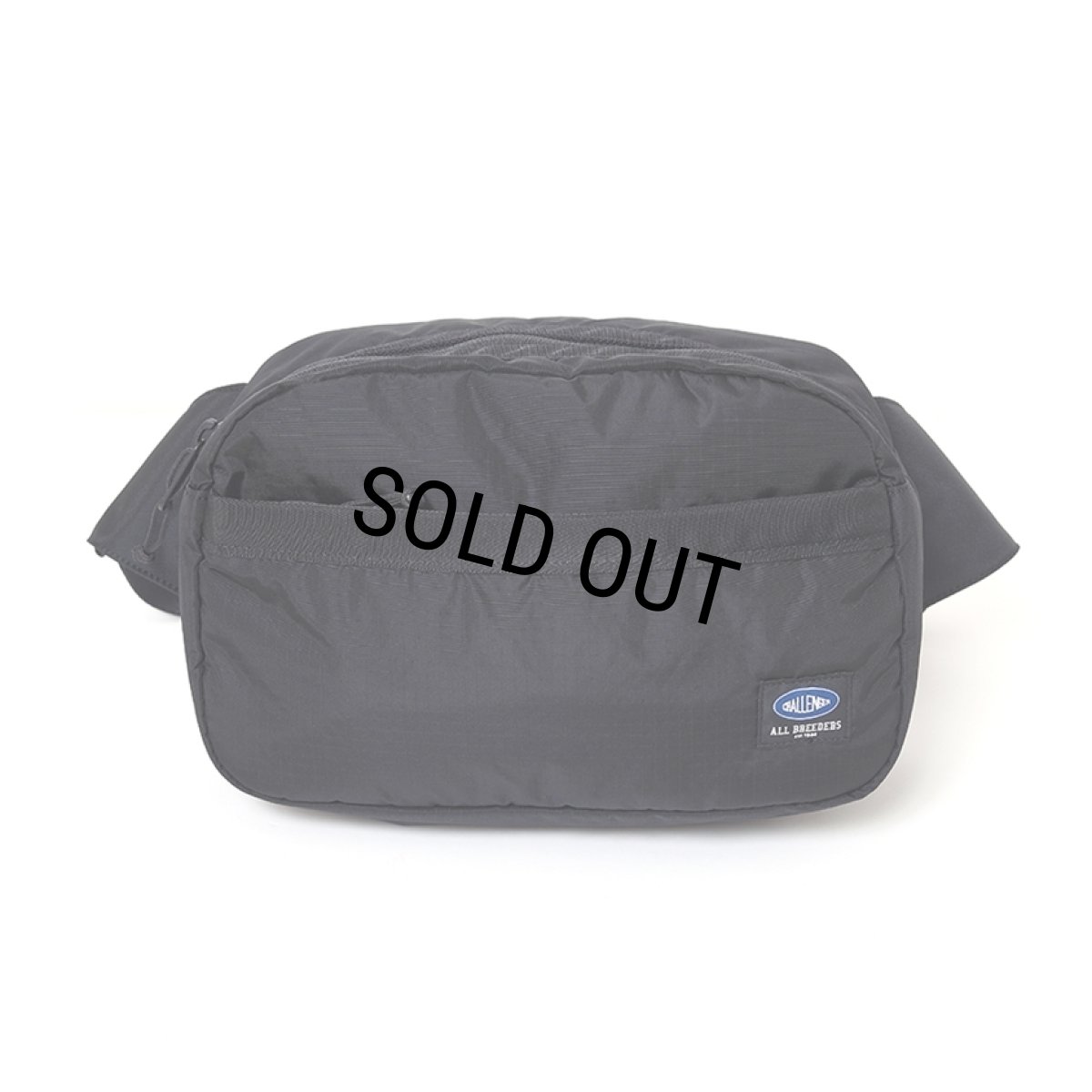 画像2: CHALLENGER/WAIST BAG -SPEC 02-（BLACK）［ウエストバッグ-25秋冬］ (2)