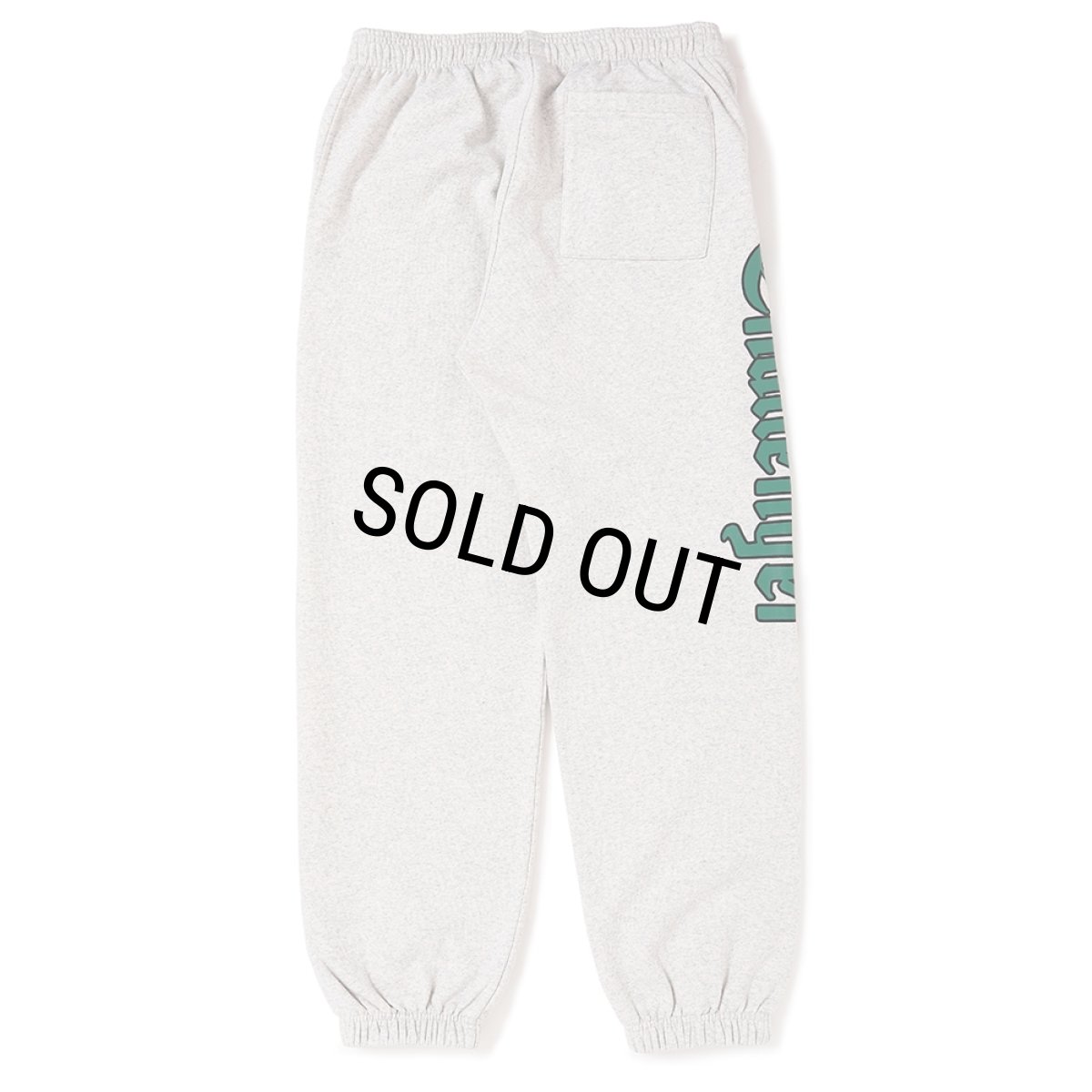 画像2: CHALLENGER/CLASSIC LOGO SWEAT PANTS（GRAY）［クラシックロゴスウェットパンツ-25秋冬］ (2)