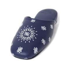 画像5: CHALLENGER/BANDANA SLIPPERS（NAVY）［バンダナスリッパ-25秋冬］ (5)