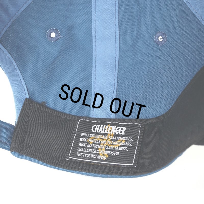CHALLENGER/CLASSIC ROSE CAP（BLUE/BLACK）［クラシックローズ