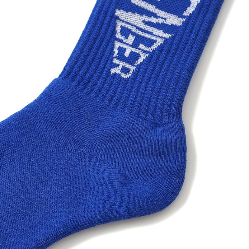 画像3: CHALLENGER/FISH LOGO SOCKS（BLUE）［フィッシュロゴソックス-25秋冬］