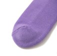 画像4: CHALLENGER/ROSE SOCKS（PURPLE）［ローズソックス-25秋冬］ (4)