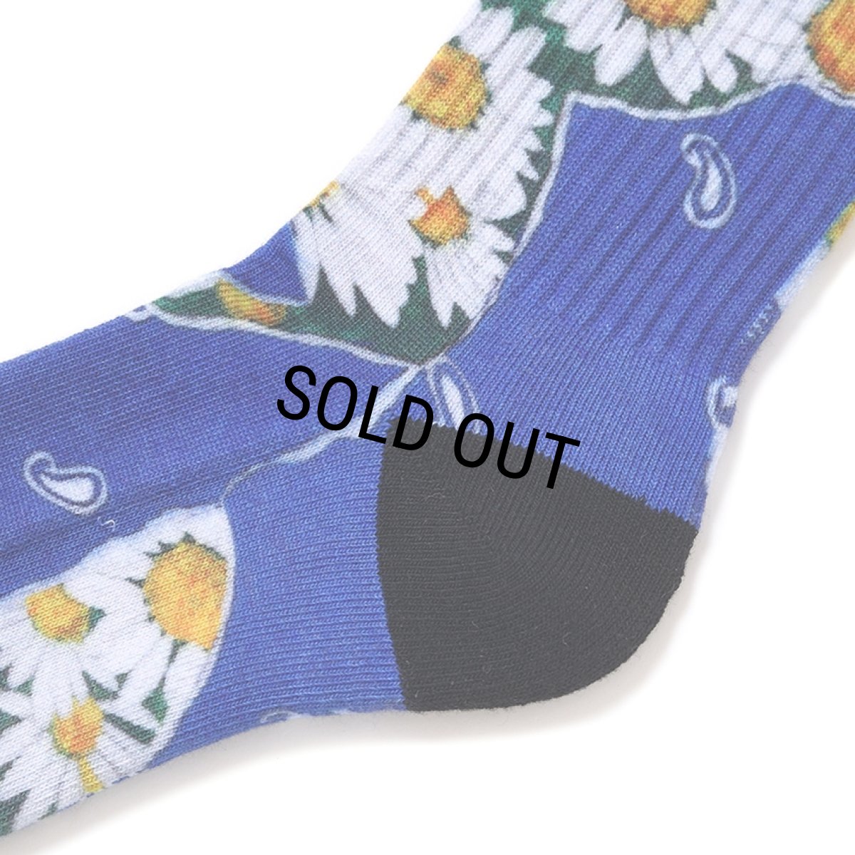画像5: CHALLENGER/DAISY SOCKS（BLUE）［デイジーソックス-25秋冬］ (5)