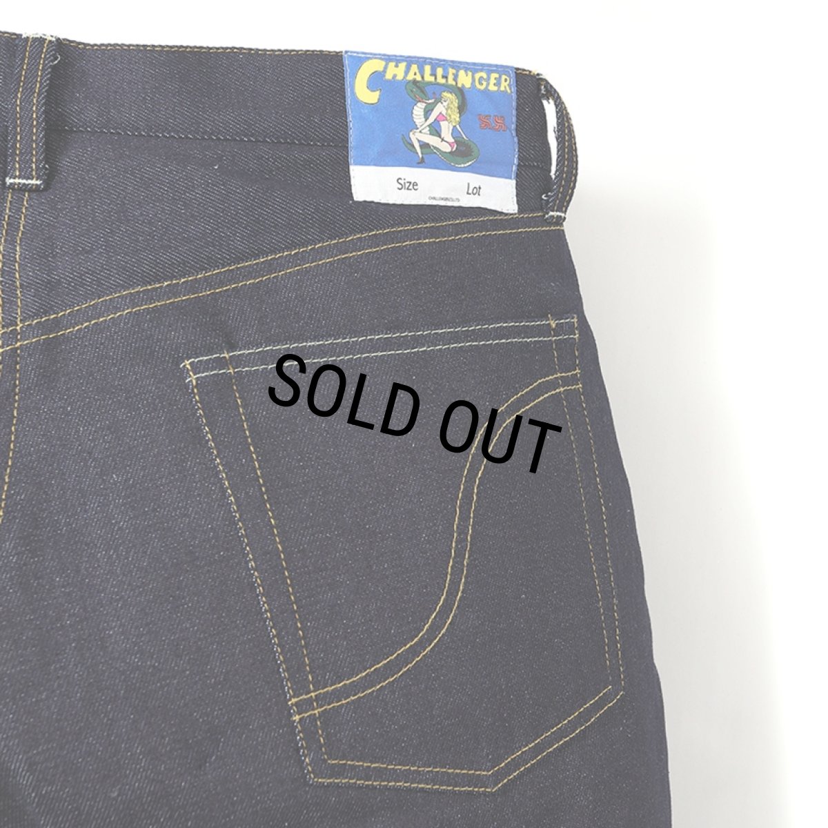 画像8: CHALLENGER/SUPERIOR DENIM PANTS（INDIGO）［スーペリアデニムパンツ-25秋冬］ (8)