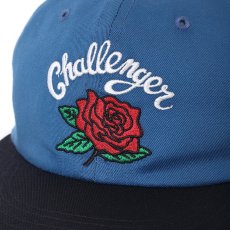 画像3: CHALLENGER/CLASSIC ROSE CAP（BLUE/BLACK）［クラシックローズキャップ-25秋冬］ (3)