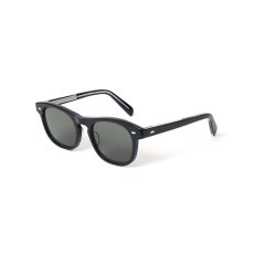 画像1: CHALLENGER/Lunetta BADA SUNGLASSES MODIFIED NO.7（BLACK/GREEN LENS）［サングラス-25秋冬］ (1)
