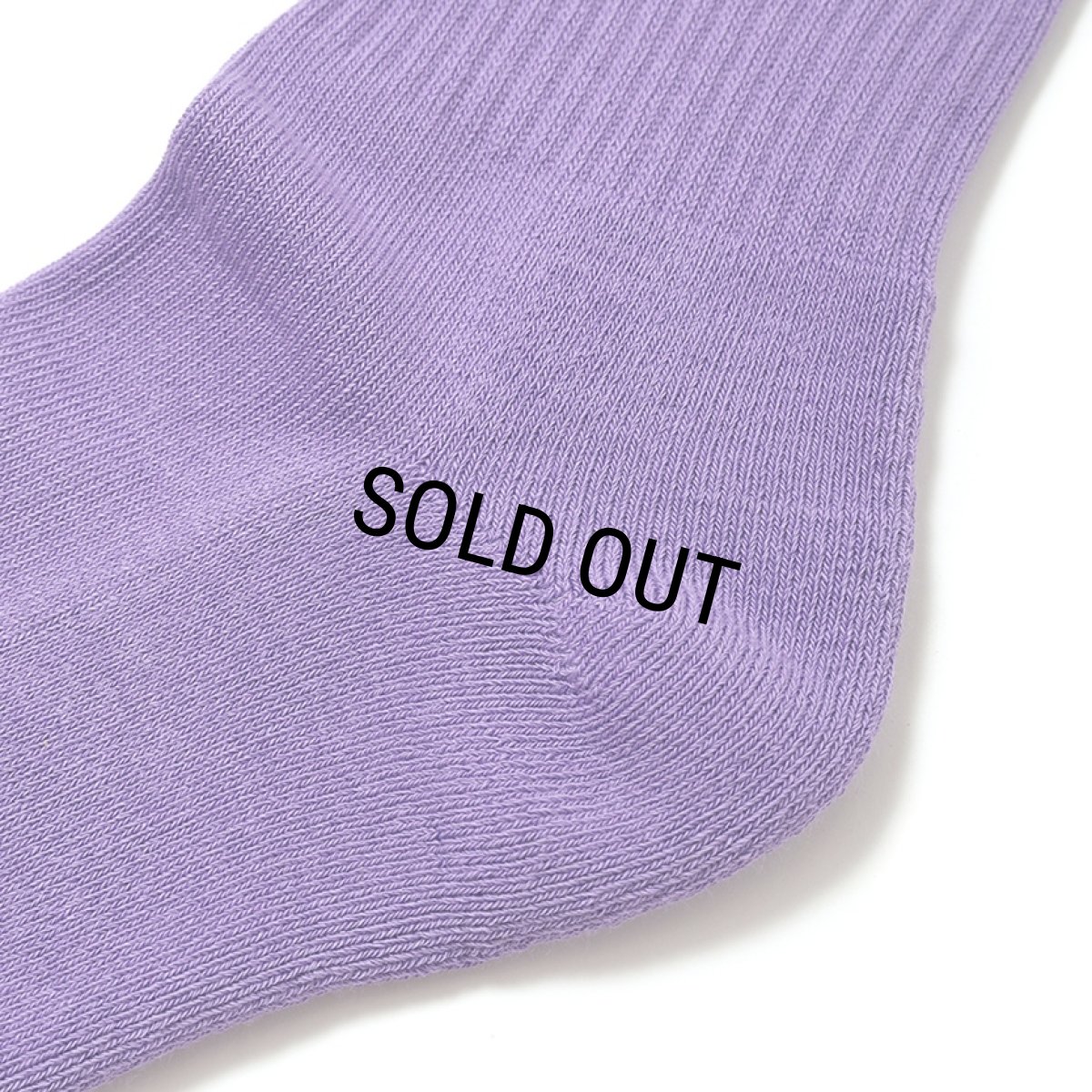 画像3: CHALLENGER/ROSE SOCKS（PURPLE）［ローズソックス-25秋冬］ (3)