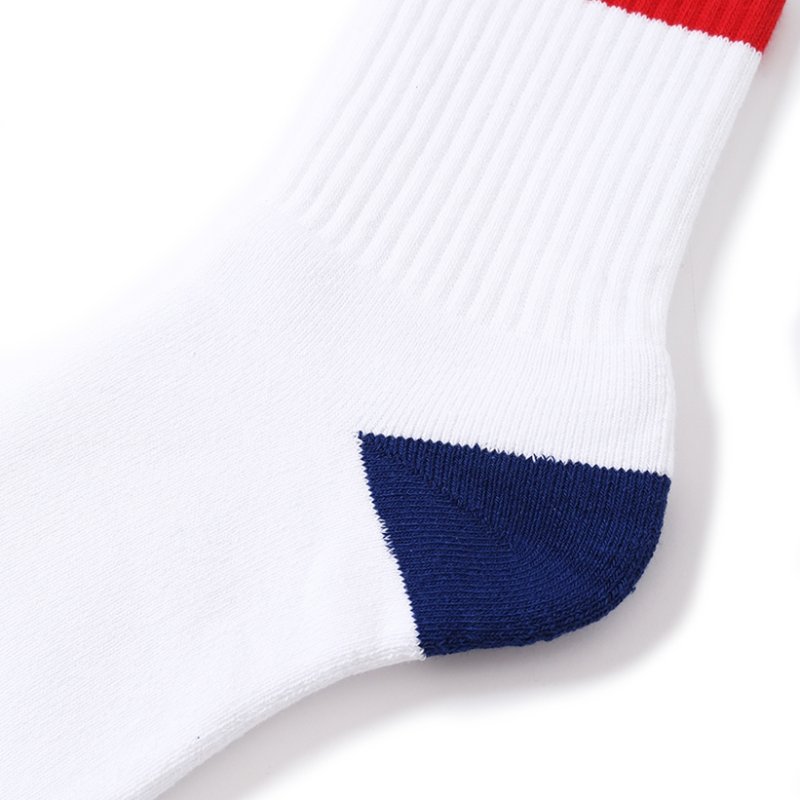 画像3: CHALLENGER/CLASSIC LOGO SOCKS（WHITE）［クラシックロゴソックス-25秋冬］