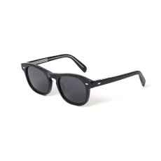 画像1: CHALLENGER/Lunetta BADA SUNGLASSES MODIFIED NO.7（BLACK/CHARCOAL LENS）［サングラス-25秋冬］ (1)