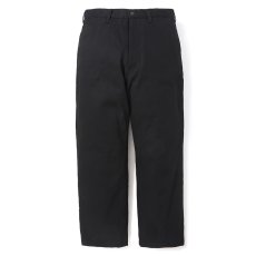 画像1: CHALLENGER/SUPERIOR CHINO PANTS（BLACK）［スーペリアチノパンツ-25秋冬］ (1)