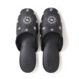 画像2: CHALLENGER/BANDANA SLIPPERS（BLACK）［バンダナスリッパ-25秋冬］ (2)