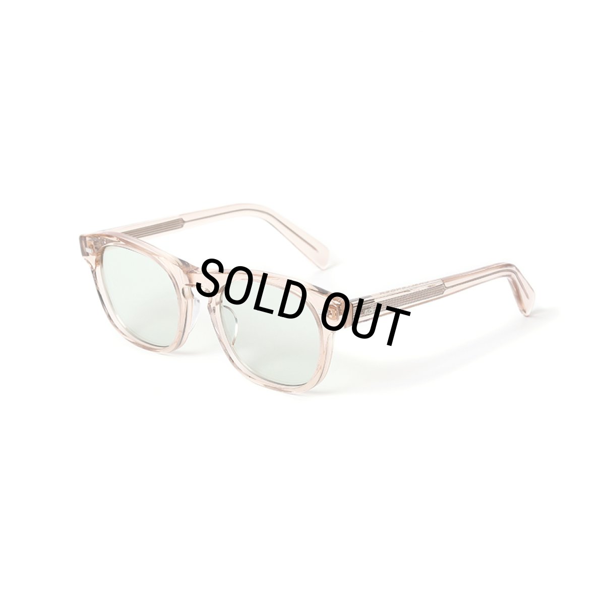 画像1: CHALLENGER/Lunetta BADA SUNGLASSES MODIFIED NO.7（LT PINK/LT GREEN LENS）［サングラス-25秋冬］ (1)