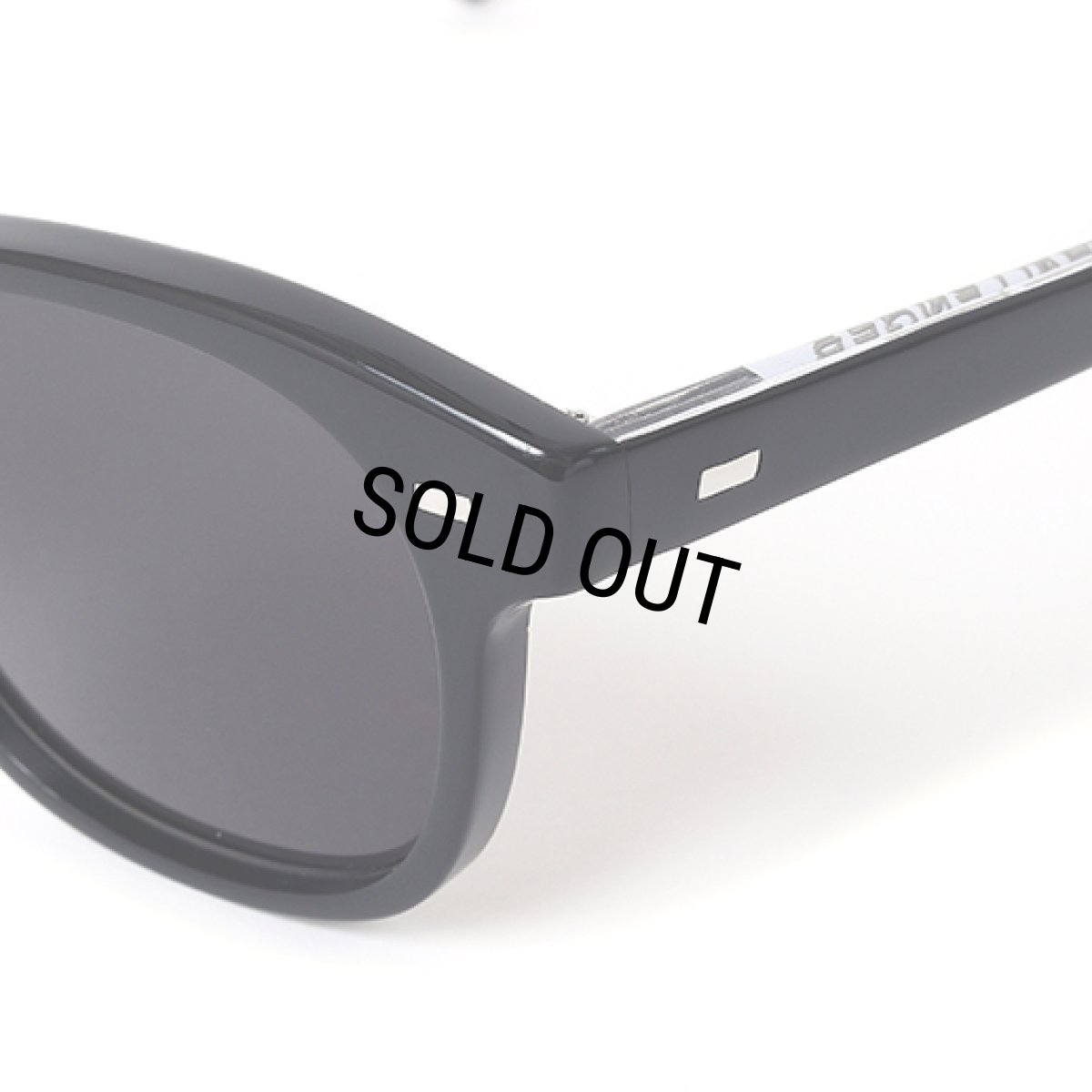 画像4: CHALLENGER/Lunetta BADA SUNGLASSES MODIFIED NO.7（BLACK/CHARCOAL LENS）［サングラス-25秋冬］ (4)