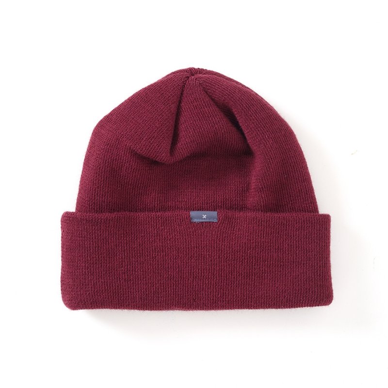画像2: CHALLENGER/CRASH LOGO KNIT CAP（BURGUNDY）［クラッシュロゴニットキャップ-25秋冬］