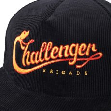 画像3: CHALLENGER/SNAKING LOGO CAP（BLACK）［スネーキングロゴキャップ-25秋冬］ (3)