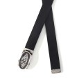 画像3: CHALLENGER/LOGO LEATHER BELT（BLACK）［ロゴレザーベルト-25秋冬］ (3)