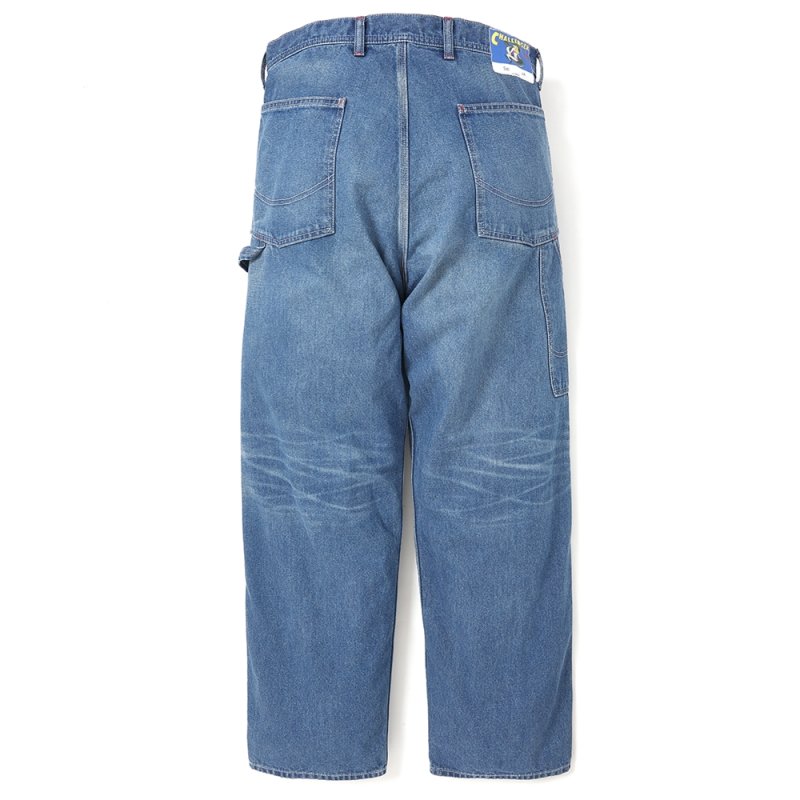 画像2: CHALLENGER/WASHED PAINTER PANTS（WASHED INDIGO）［ウォッシュドペインターパンツ-25秋冬］