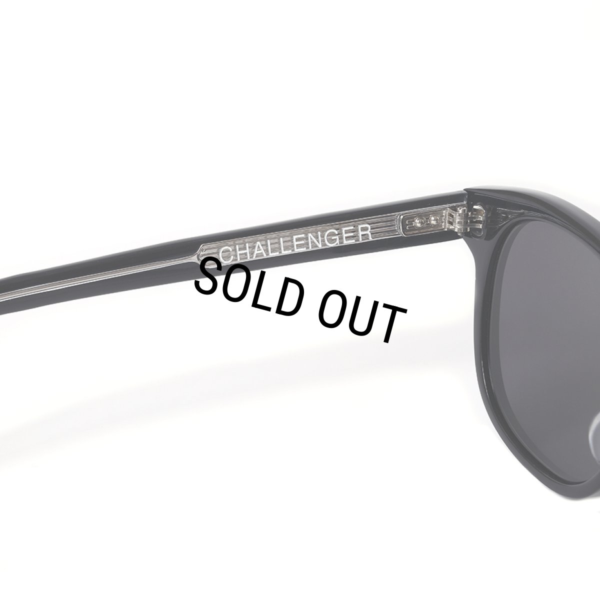 画像7: CHALLENGER/Lunetta BADA SUNGLASSES MODIFIED NO.7（BLACK/CHARCOAL LENS）［サングラス-25秋冬］ (7)