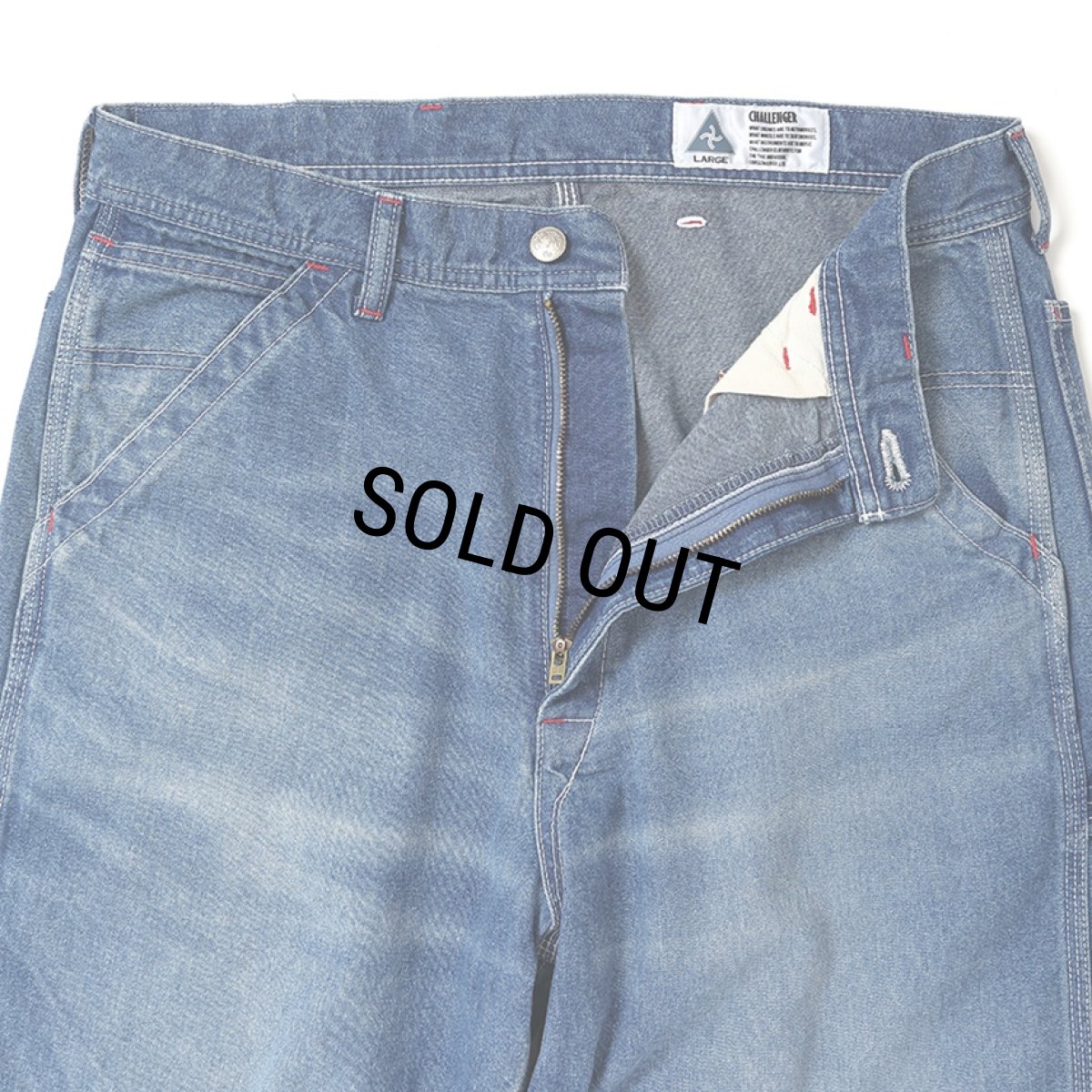 画像4: CHALLENGER/WASHED PAINTER PANTS（WASHED INDIGO）［ウォッシュドペインターパンツ-25秋冬］ (4)