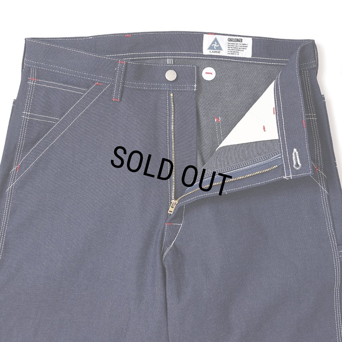 画像3: CHALLENGER/CLASSIC PAINTER PANTS（INDIGO）［クラシックペインターパンツ-25秋冬］ (3)