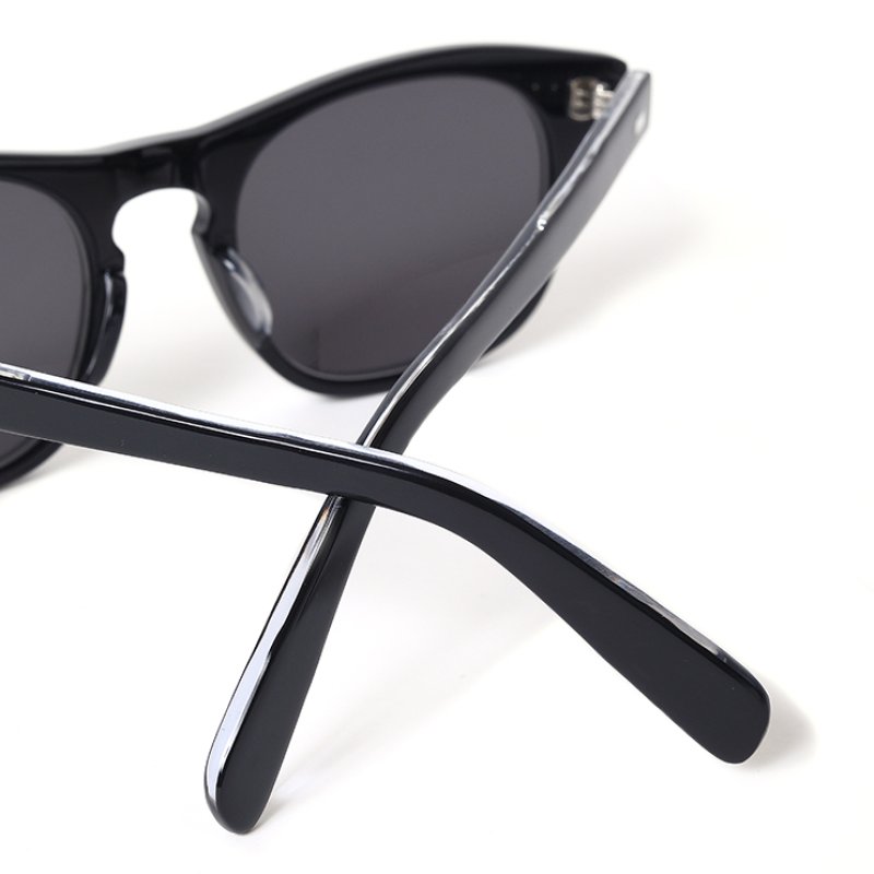 画像3: CHALLENGER/Lunetta BADA SUNGLASSES MODIFIED NO.7（BLACK/CHARCOAL LENS）［サングラス-25秋冬］
