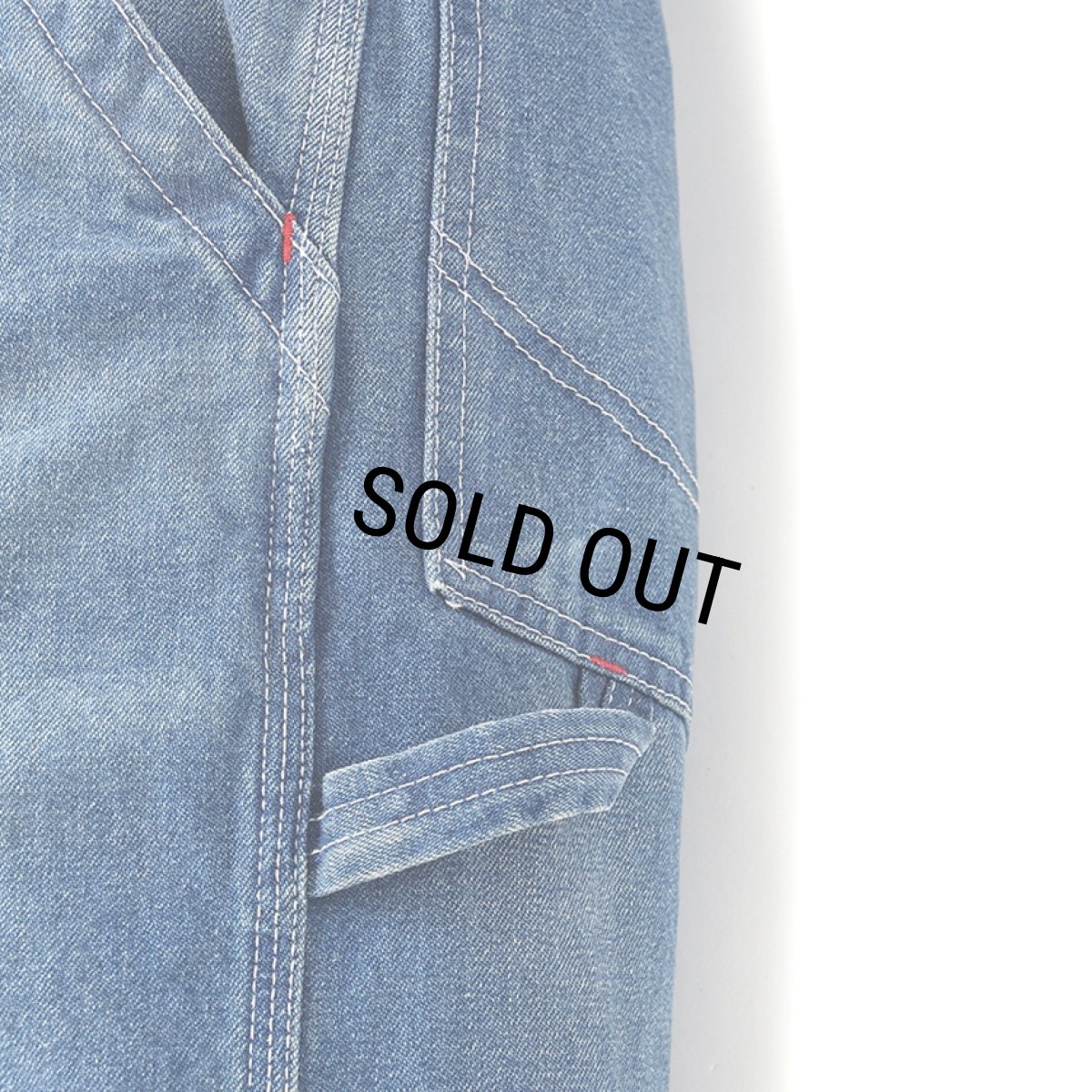 画像7: CHALLENGER/WASHED PAINTER PANTS（WASHED INDIGO）［ウォッシュドペインターパンツ-25秋冬］ (7)