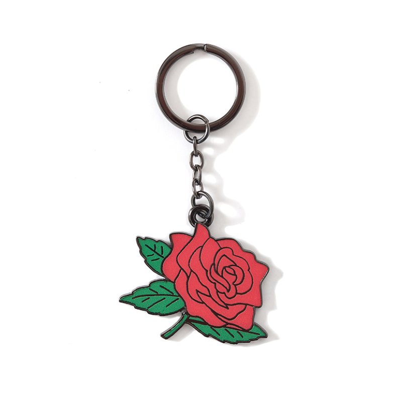 画像1: CHALLENGER/ROSE KEY RING（ROSE）［ローズキーリング-25秋冬］