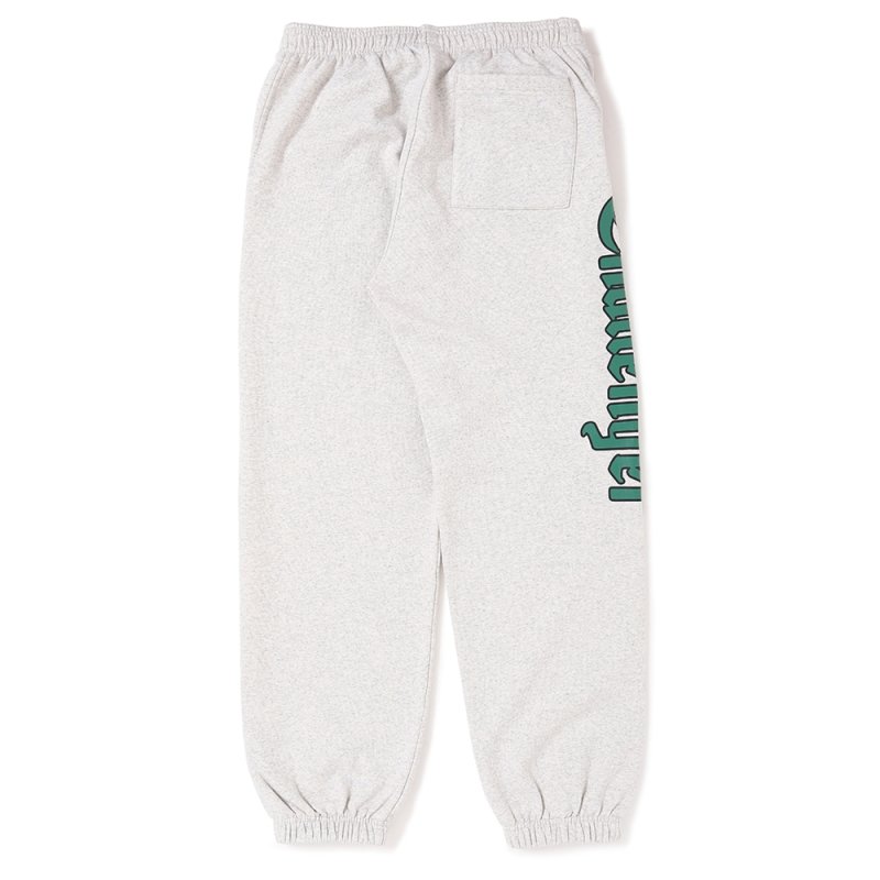 画像2: CHALLENGER/CLASSIC LOGO SWEAT PANTS（GRAY）［クラシックロゴスウェットパンツ-25秋冬］
