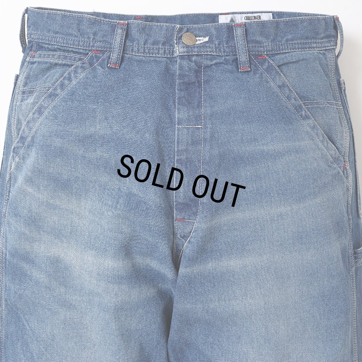 画像3: CHALLENGER/WASHED PAINTER PANTS（WASHED INDIGO）［ウォッシュドペインターパンツ-25秋冬］ (3)