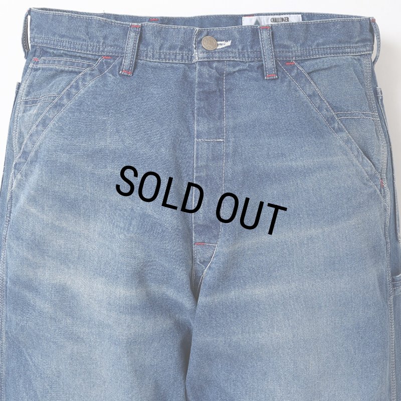CHALLENGER/WASHED PAINTER PANTS（WASHED INDIGO）［ウォッシュド