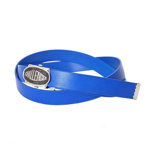 他の写真1: CHALLENGER/LOGO LEATHER BELT（BLUE）［ロゴレザーベルト-25秋冬］