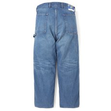 画像2: CHALLENGER/WASHED PAINTER PANTS（WASHED INDIGO）［ウォッシュドペインターパンツ-25秋冬］ (2)