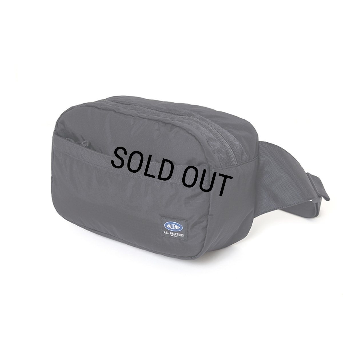 画像1: CHALLENGER/WAIST BAG -SPEC 02-（BLACK）［ウエストバッグ-25秋冬］ (1)