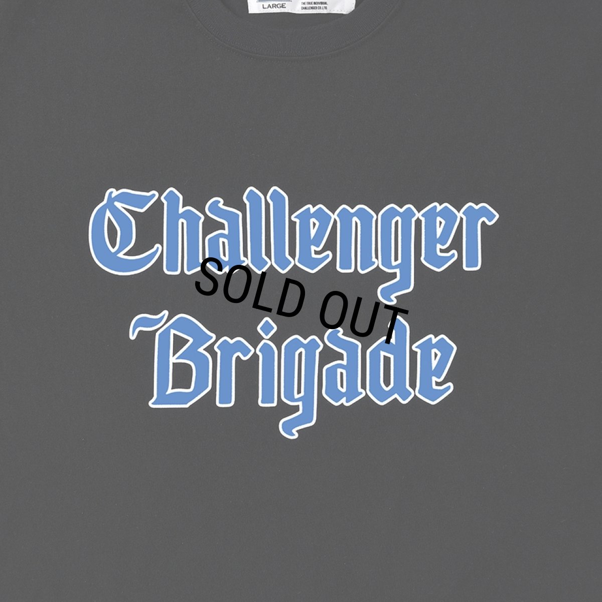 画像3: CHALLENGER/CLASSIC LOGO TEE（BLACK）［クラシックロゴT-25秋冬］ (3)