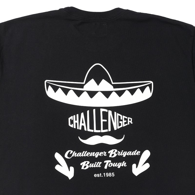画像3: CHALLENGER/SOMBRERO TEE（BLACK）［ソンブレロT-25秋冬］
