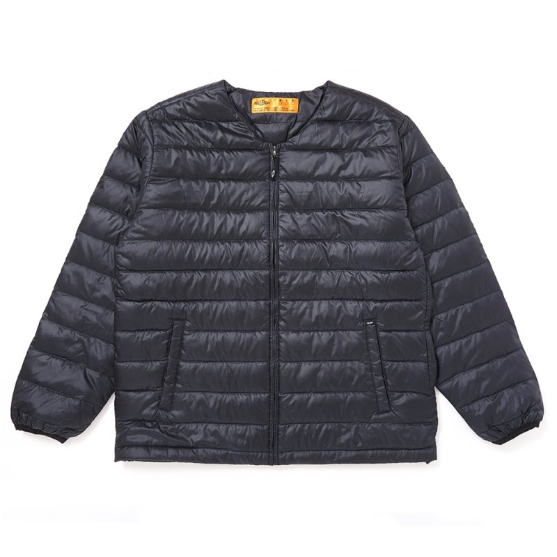 画像1: CHALLENGER/PACKABLE LIGHT DOWN JACKET（BLACK）［パッカブルライトダウンJKT-25秋冬］