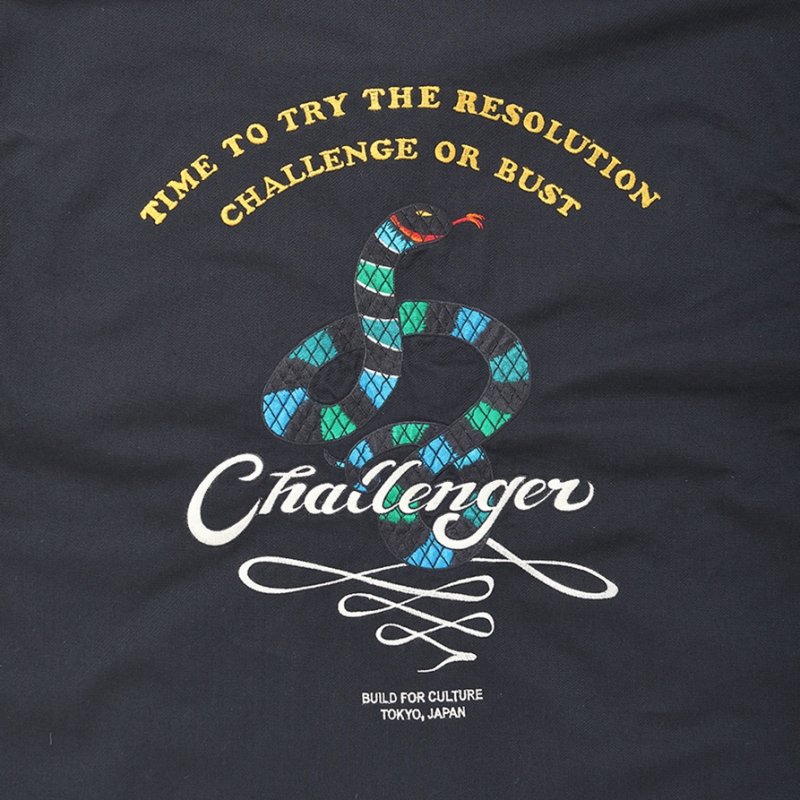 画像3: CHALLENGER/VIPER WALTZ JACKET（BLACK）［ヴァイパーワルツJKT-25秋冬］