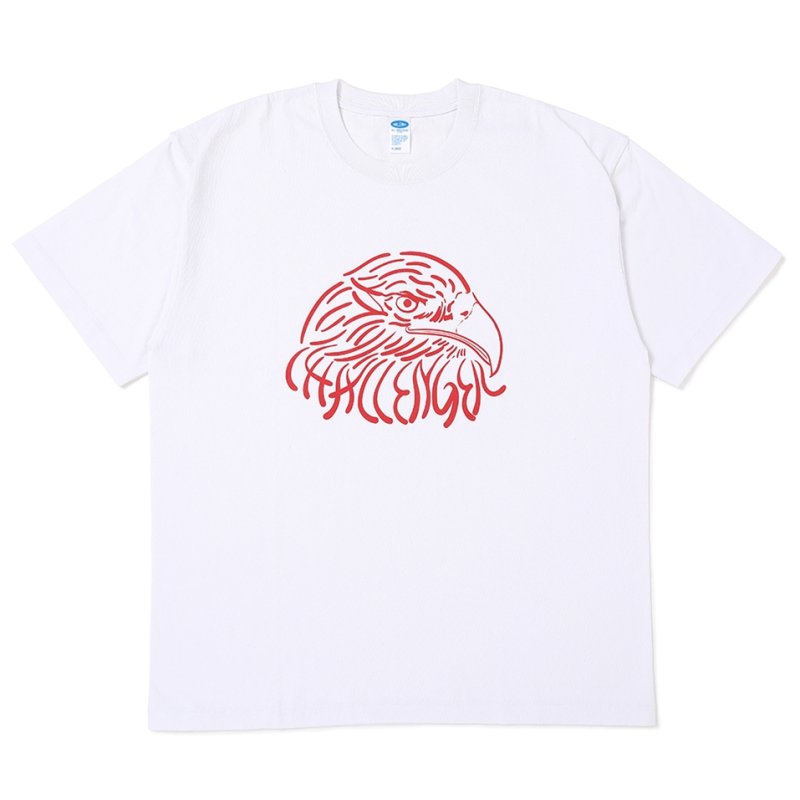 画像1: CHALLENGER/EAGLE TEE（WHITE）［イーグルT-25秋冬］